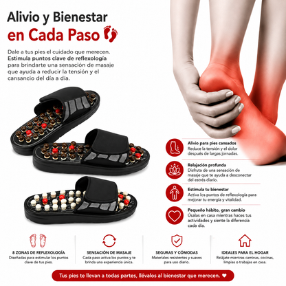 Sandalia Terapéuticas de Reflexología y Masaje para Pies
