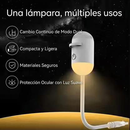 GalaxyAura I Proyector LED de galaxia, luna y estrellas para habitación.